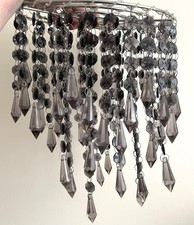 Grey crystal lamp for sale  SWADLINCOTE