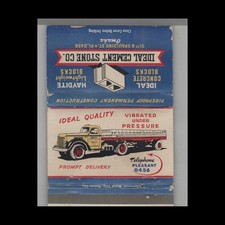 Matchbook cover ideal for sale  Raymond