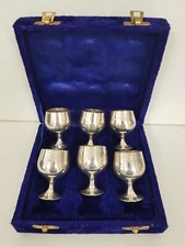 Small epns goblets for sale  SWINDON