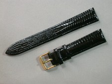 Leder uhrenarmband schwarz gebraucht kaufen  Dortmund