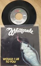 WHITESNAKE - WOULD I LIE TO YOU RARE 1ST PRESS 1981 LIBERTY CLASSIC ROCK EX! comprar usado  Enviando para Brazil