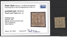 Thurn und Taxis,Nr.40,o,Nr.o- 400,Befund comprar usado  Enviando para Brazil