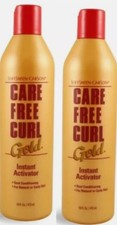 2x SoftSheen Carson Care Free Curl Gold ativador instantâneo condicionamento duplo 16 oz, usado comprar usado  Enviando para Brazil