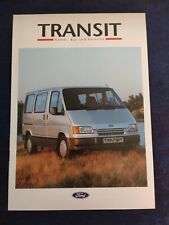 FORD Transit Kombi Bus Euroline Prospekt 08.1992 8 stron na sprzedaż  Wysyłka do Poland