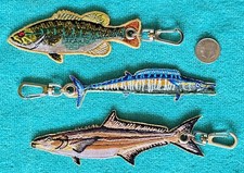 Three embroideded fish for sale  Homestead