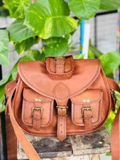 Leather messenger bag for sale  USA