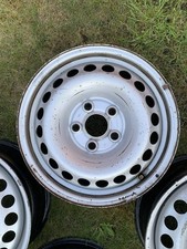 Steel wheels black for sale  ALFRETON