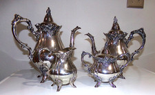Fancy baroque silverplate for sale  Pensacola