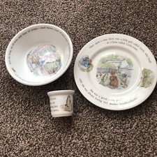 Wedgewood beatrix potter for sale  MEXBOROUGH