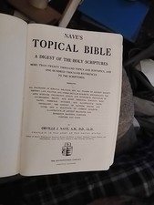 Nave topical bible for sale  Campbellsburg