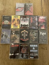 Musikkassetten sammlung metal gebraucht kaufen  Nürnberg