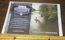 Série de caiaque Bassmaster - Anúncio de pesca de robalo #5821 comprar usado  Enviando para Brazil