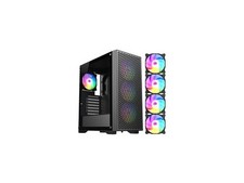 DIYPC DIY-F08-BK Preto USB3.0 Vidro Temperado ATX Gabinete de Computador para Jogos com 4 x ARG comprar usado  Enviando para Brazil