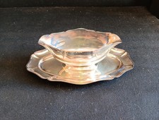 Saucière métal argenté d'occasion  Verquin
