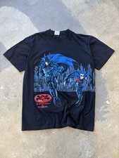 Camiseta Preta Vintage Anos 90 Batman & Robin Mr Freeze (L) comprar usado  Enviando para Brazil