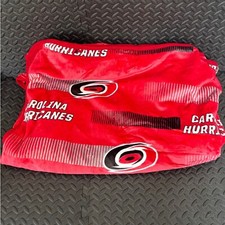 Usado, Cobertor de pelúcia super macio NHL Carolina Hurricanes vermelho preto comprar usado  Enviando para Brazil