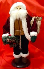 Vintage rustic santa for sale  New Brighton