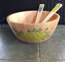 Wooden salad bowl for sale  Florence