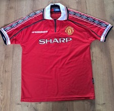 Manchester united umbro for sale  BEITH