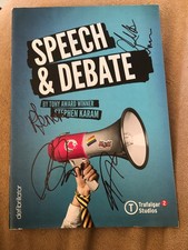 Signed speech debate for sale  MAIDSTONE