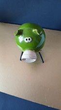 Handmade ceramic green for sale  LEICESTER