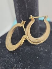 Gold tone hoop for sale  Bakersfield