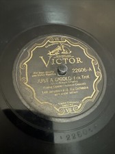 Victor 78 RPM Leo Reisman - Just A Gigolo 22606 V Jazz comprar usado  Enviando para Brazil