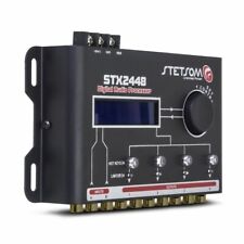 Mesa cruzada de áudio digital automotiva Stetsom stx2448 4 canais, usado comprar usado  Brasil 