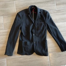 Usado, ZARA Man - Blazer masculino de algodão stretch waffle - Preto-M comprar usado  Enviando para Brazil