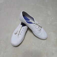 Tênis de couro Keds feminino Champion Originals com cadarço branco tamanho 8,5M WH45750M comprar usado  Enviando para Brazil