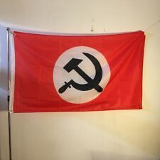 Bandeira de poliéster 90x150cm 3X5 pés decoração do partido nacional bolchevique, usado comprar usado  Enviando para Brazil