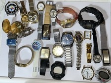 Lote de diversos relógios que não funcionam para peças ou reparos comprar usado Lote de diversos relógios que não funcionam para peças ou reparos comprar usado  Enviando para Brazil