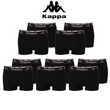 Pack de 4-6-10 calzoncillos boxer hombre Kappa negro talla M - 2XL NUEVO segunda mano  Embacar hacia Argentina