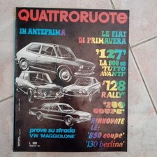 Rivista quattroruote febbraio usato  Roma