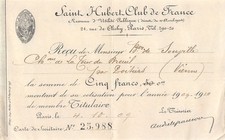 1909 saint hubert d'occasion  France