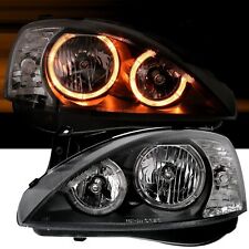 Faróis Angel Eyes pretos esquerda + direita para Opel Corsa C de 2000 a 2006 comprar usado  Enviando para Brazil