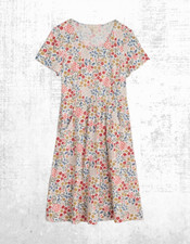 Vestido Feminino Ex Seasalt Manga Curta Fit and Flare em Multi Path Coastal comprar usado  Enviando para Brazil