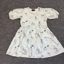 Vestido Disney x Cakeworthy Feminino Grande Cinderela Manga Folhada Botão para Cima Midi Gus comprar usado  Enviando para Brazil