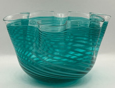 Hand blown teal for sale  Valley Center