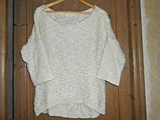 Pull femme ecru d'occasion  Saint-Germain-lès-Corbeil