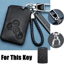 Capa de couro chave de carro para Renault Megane Clio Duster Twingo Laguna Scenic, usado comprar usado  Enviando para Brazil