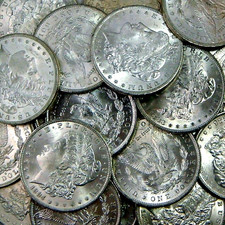 Usado, * DATA MISTA * ESCOLHA NÃO CIRCULADA BU MS MORGAN DÓLAR PRATA * DA BOLSA BANCÁRIA comprar usado  Enviando para Brazil
