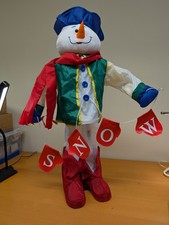 Talking singing snowman for sale  UK