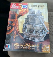 Piratas del Caribe Perla Negra, 564 Piezas, Puzzle 3D, Puzzle 3D, Puzzle 3D segunda mano  Embacar hacia Mexico
