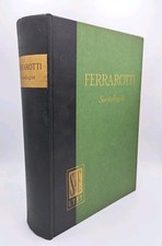 Trattato sociologia ferrarotti usato  Fonte Nuova