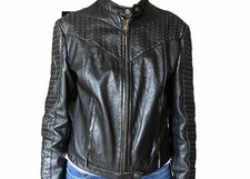 Giacca pelle justcavalli usato  Lissone