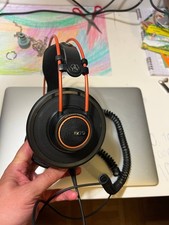 Fones de ouvido supra-auriculares com fio AKG K712 Pro - Preto/laranja comprar usado  Enviando para Brazil