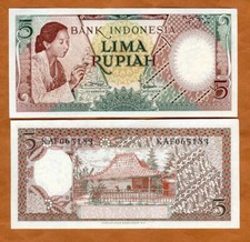 Indonesia rupiah 55 d'occasion  Expédié en Belgium