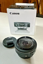 Lente panqueca Canon EF-S 24mm f/2.8 STM com caixa original comprar usado  Enviando para Brazil