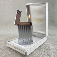 Isqueiro a gás butano ZAIMA C-49 –Funcionando – Listrado cromado – Japão com caixa – Décadas de 1960–70, usado comprar usado Isqueiro a gás butano ZAIMA C-49 –Funcionando – Listrado cromado – Japão com caixa – Décadas de 1960–70, usado comprar usado  Enviando para Brazil